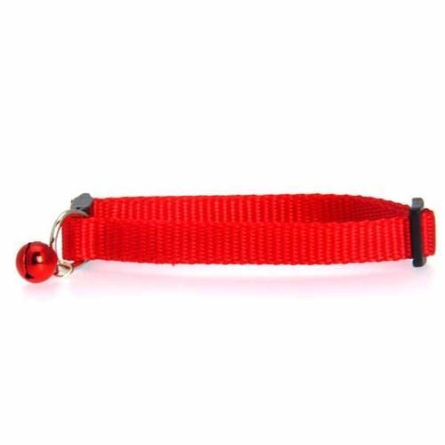 Nylon Cat Collar - Red