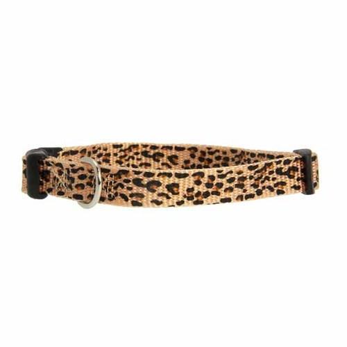 East Side Collection Animal Print Dog Collar - Cheetah