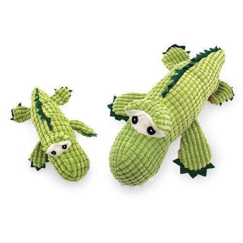 Zanies Corduroy Croc Dog Toy