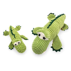 Zanies Corduroy Croc Dog Toy