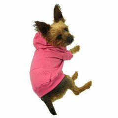 Casual Canine Basic Dog Hoodie - Pink