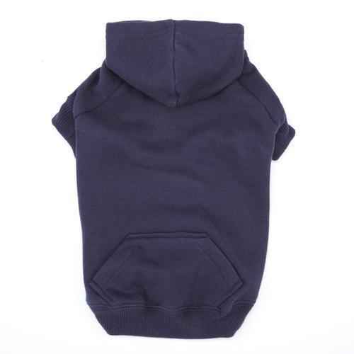 Casual Canine Basic Dog Hoodie - Navy