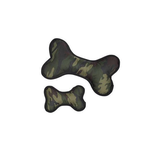Zanies Toughstructable Camo Bones - Green