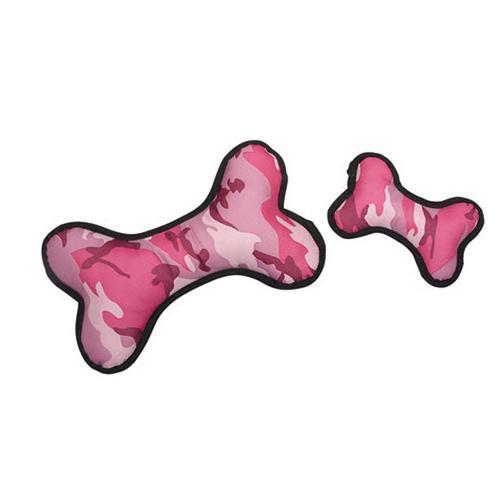Zanies Toughstructable Camo Bones - Pink