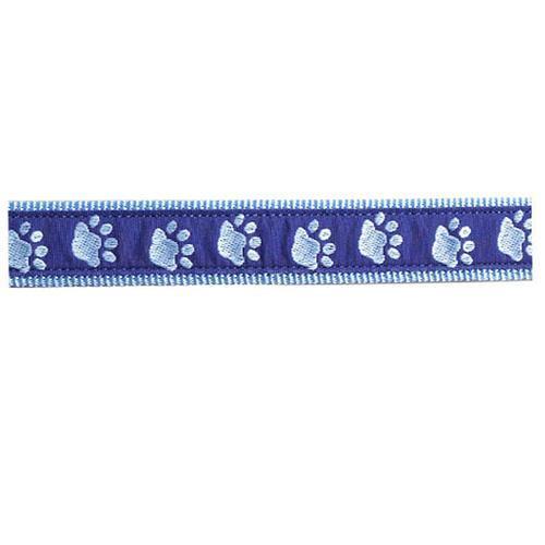 Guardian Gear Two Tone Pawprint Collar - Blue
