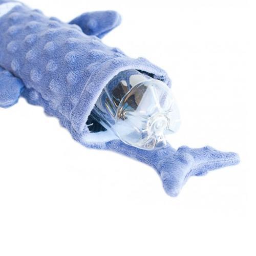 Deluxe Water Bottle Crusherz Dog Toy - Shark