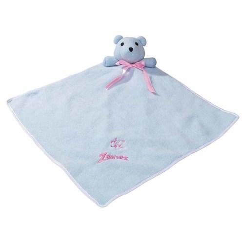 Zanies Snuggle Bear Puppy Blanket - Baby Blue