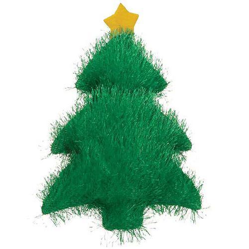 Zanies Holiday Fuzzles Dog Toy - Tree