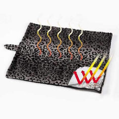 Meow Town Thermal Cat Mat - Gray Leopard