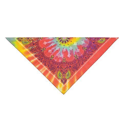 Paisley Tie-Dye Dog Bandana