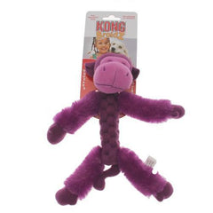 KONG BraidZ Dog Toy - Fuzzy Monkey