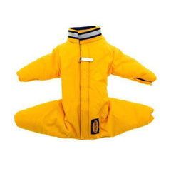 Muttluks Reversible Dog Snowsuit - Yellow / Black