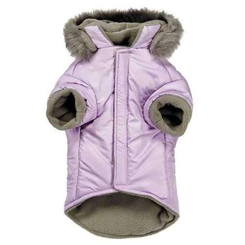 Zack and Zoey Quilted Thermal Dog Parka - Purple